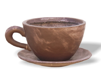 Cup Pot - Fibreclay
